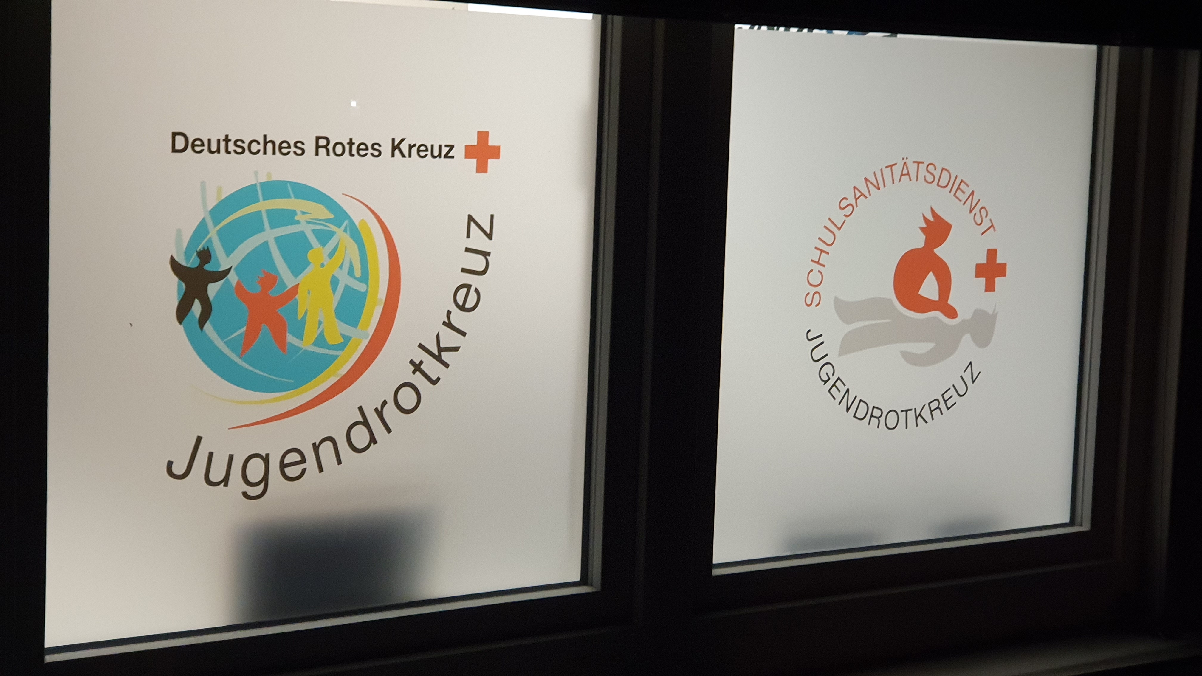 Fensterdekor im Farbdrukverfahren