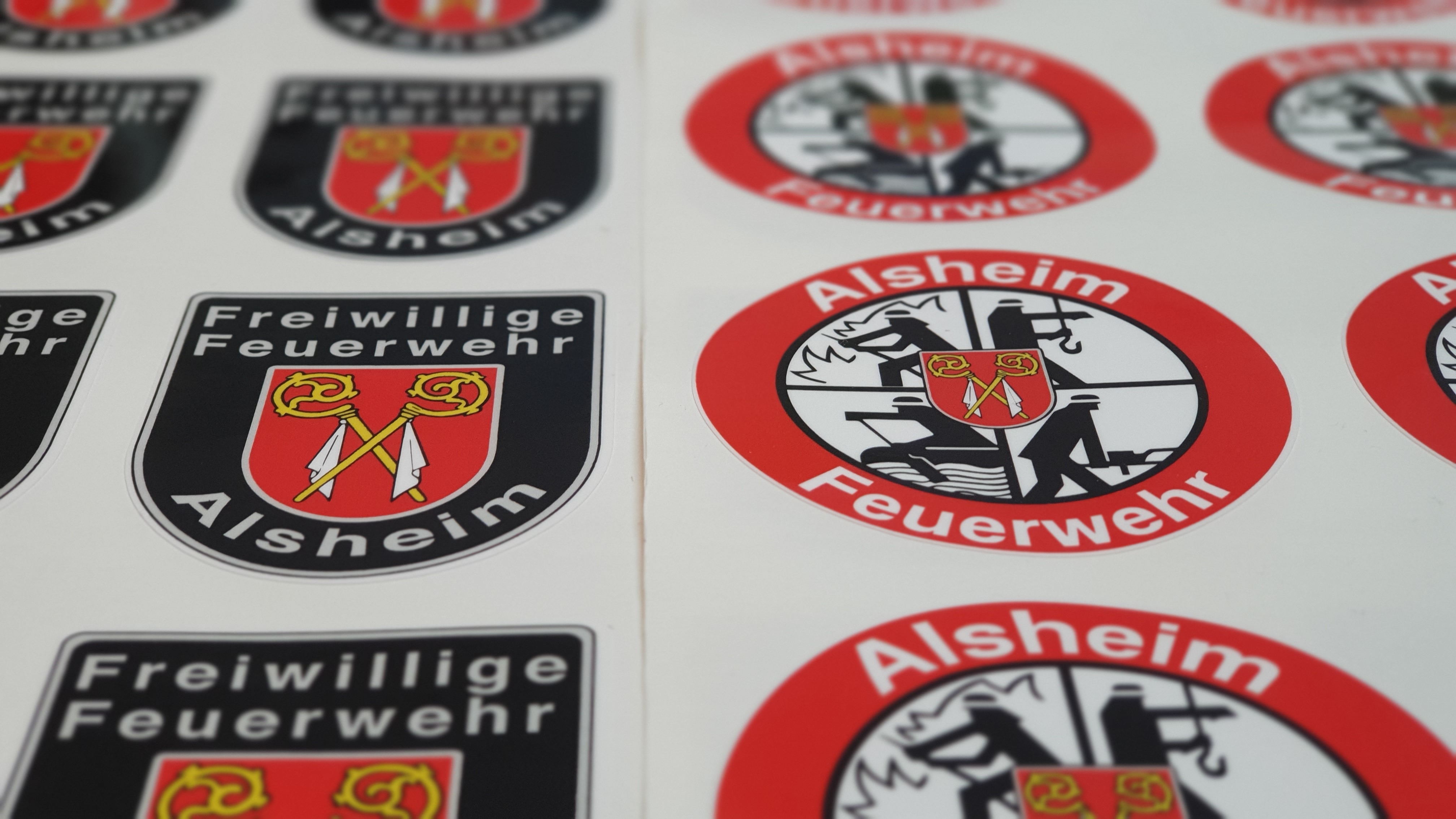 Individuelle Aufkleber